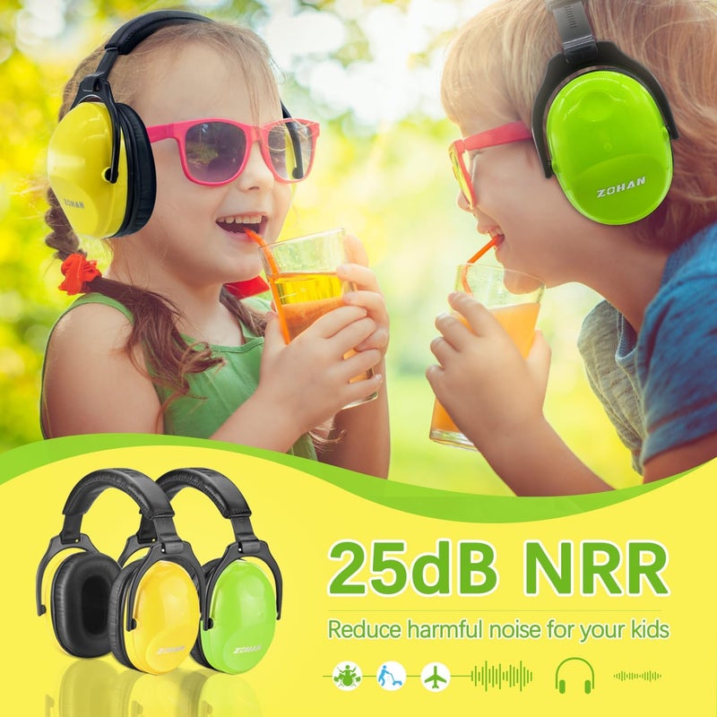 Zohan Kids Ear Protection 2 Pack,Kids Noise Canceling Headphone for Concerts, Monster Truck, Fireworks - Image 2